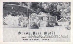 Shady Park Motel - Guttenberg, Iowa IA