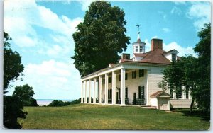 Postcard - East Front at Mount Vernon, Virginia