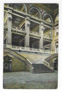 1908 Interior of New City Hall, St. Louis, Missouri UDB Postcard