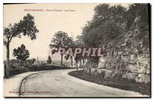 Old Postcard Neufchateau Road Epinal The Crans