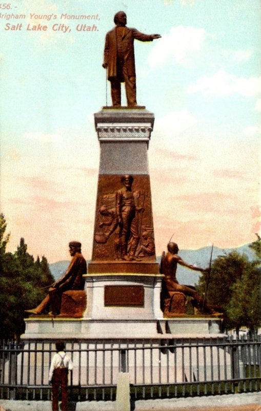 Utah Salt Lake City Brigham Young's Monument