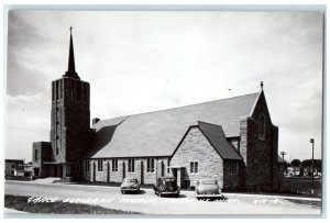 c1940 Grace Lutheran Church Chapel Building Fairmont Minnesota MN RPPC Postcard
