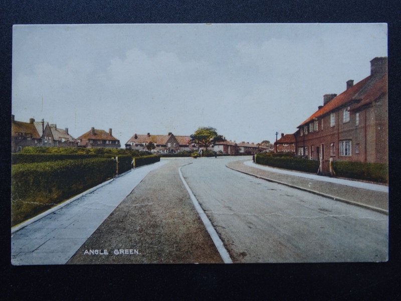 London Dagenham Chadwell Heath ANGLE GREEN Burnside Road - Old Postcard