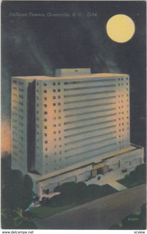 GREENVILLE, Calhoun Towers, South Carolina, 30-40s