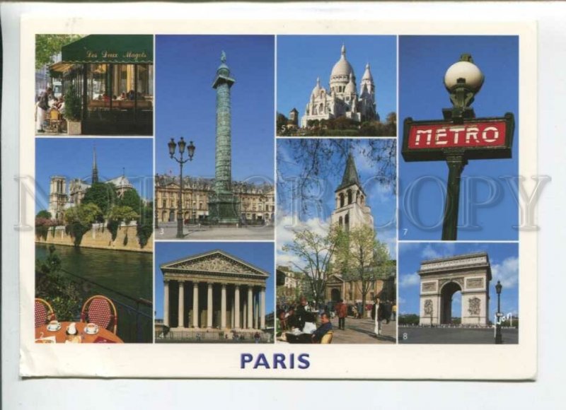 441403 France 2008 year Paris RPPC to Germany advertising