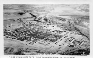 J27/ Fort Lyon Colorado RPPC Postcard c1940s Birdseye View 306