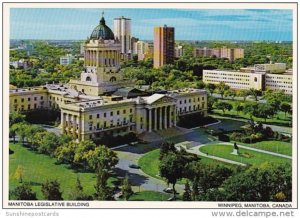 Canada Winnipeg Manitoba Legislative Building