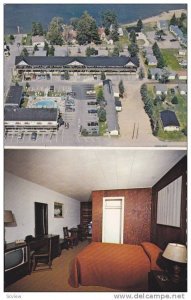 B-M Motel Hotel, Ville De St- Gabriel, Cte Berthier, Quebec, Canada , PU-40-60s