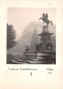 Lot356 innsbruck austria real photo leopoldsbrunnen