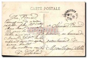 Postcard Old Lyon Monument Children Rhone