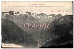 Old Postcard Luchon La Vallee and Cirque du Lys View from Superbagneres