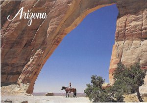 White Mesa Arch on Navajo Reservation near Tuba City Arizona  4 by 6