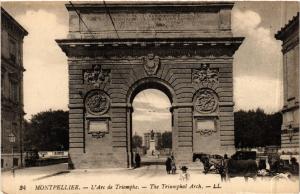 CPA MONTPELLIER - L'Arc de Triomphe - The Triumphal Arch (511285)