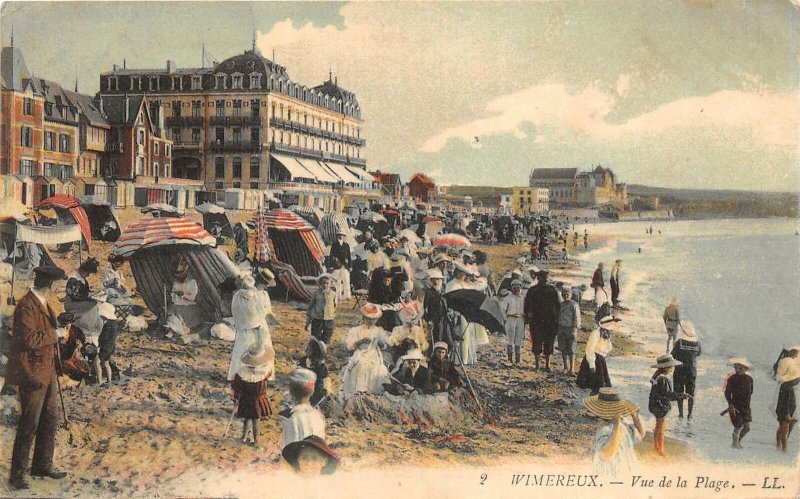 br107361 wimereux vue de la plage france