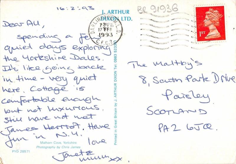 BR91936 malham cove yorkshire   uk