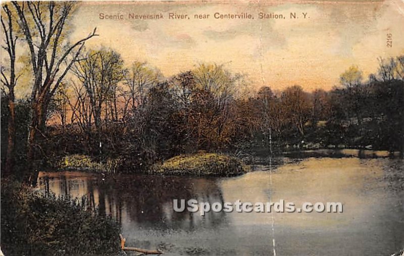 Scenic Neversink River - Centerville Station (Woodridge), New York NY  