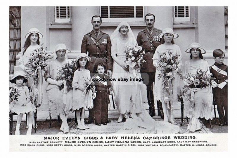 mm910 - Lady Cambridge Wedding Day Group - Royalty photo 6x4