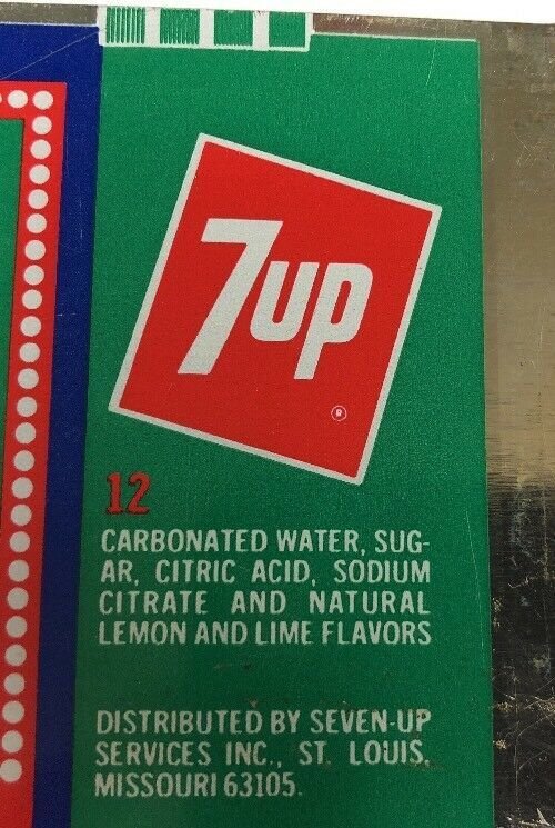 Idaho Unrolled Alluminio “7 Up” Can 1890 States - United Noi Stand