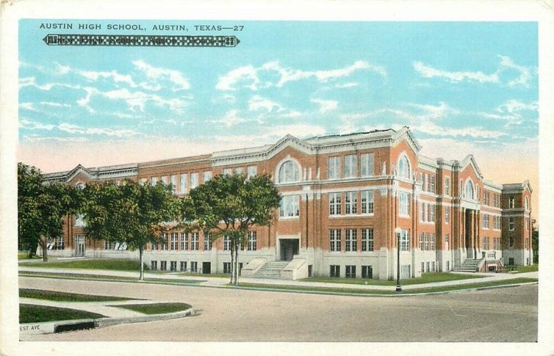 TX, Austin, Texas, High School, E.C. Kropp No. 5954-N