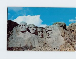 Postcard Mount Rushmore, Keystone, South Dakota