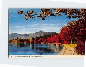 Postcard Mt. Chocorua and Lake White Mountains New Hampshire USA