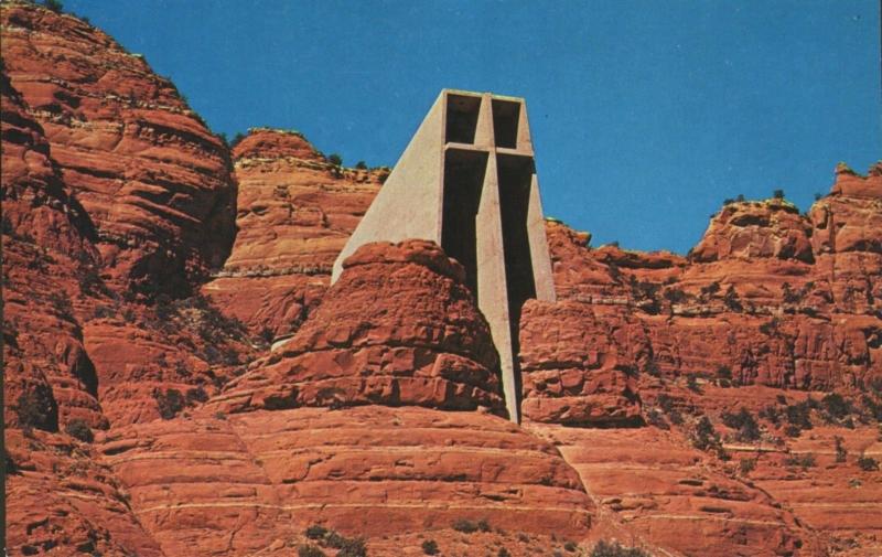 Chapel Of The Holy Cross Sedona Arizona AZ Unused Vintage Postcard D25