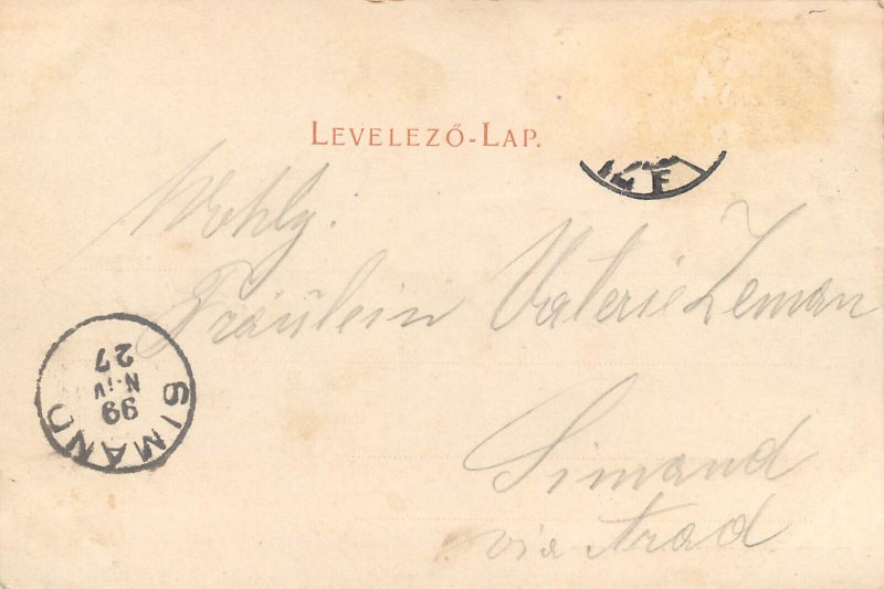 Hungary Budapest Andrassy street 1899