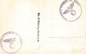 Germany Waldkirch i Br general view RPPC  vintage postcard