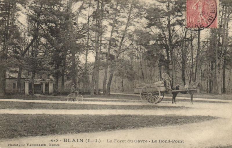 CPA BLAIN (L-I) La Foret du Gavre Le Round Point (150484)