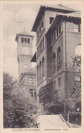 Wisconsin Menomonie School Buildings Albertype