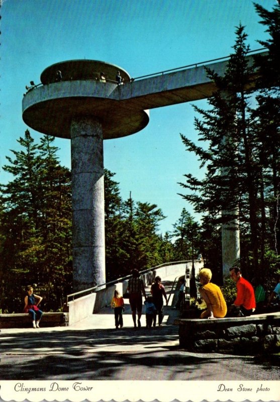 Tennessee Smoky Mountains Clingmans Domw Tower