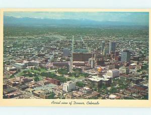 Pre-1980 AERIAL VIEW Denver Colorado CO AC9755