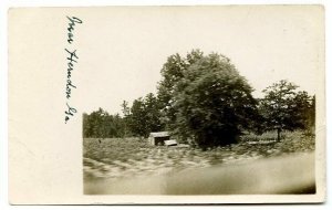 Just outside Herndon GA RPPC Real Photo Postcard