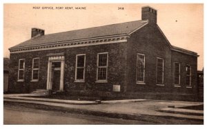 Maine  Fort Kent Post Office