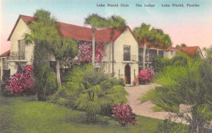 Lake Placid Florida the lodge Lake Placid Club handcolored antique pc BB2882