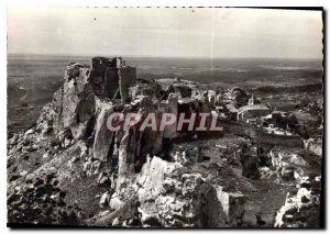 Modern Postcard Les Baux B of A general view of the ruins of the feudal castl...