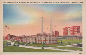 Postcard Admin Bldg Tennessee Eastman Co Kingsport TN
