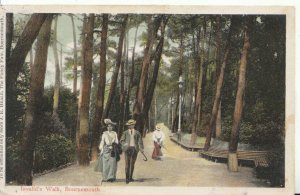 Dorset Postcard - Invalid's Walk - Bournemouth - Ref 7812A
