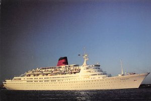 Vistafjord Cunard Line Ship Unused 