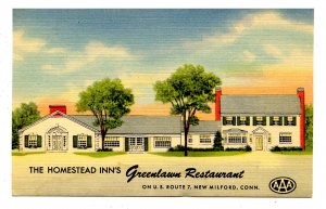 CT - New Milford. The Homestead Inn's Greenlawn Restaurant