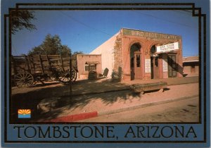 Postcard AZ Tombstone Bird Cage Theatre