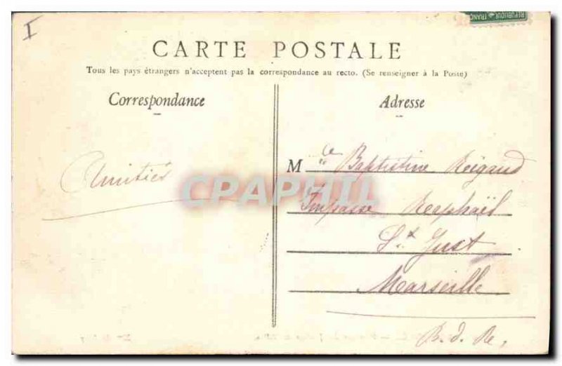 Postcard Old City of Saint Raphael Palm Gardens