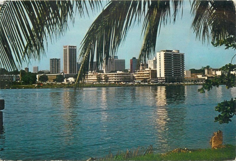 Postcard Cote d'Ivoire Abidjan