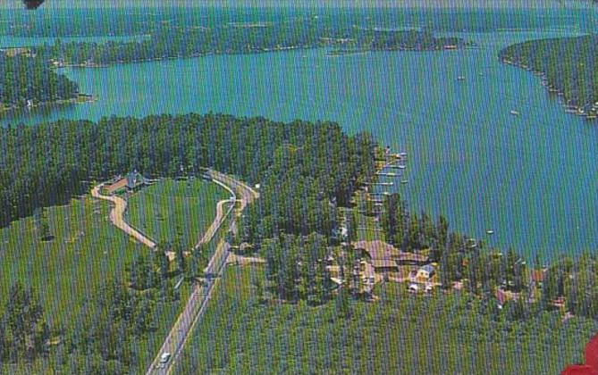 Indiana Angola Aerial VIew Of Lake James