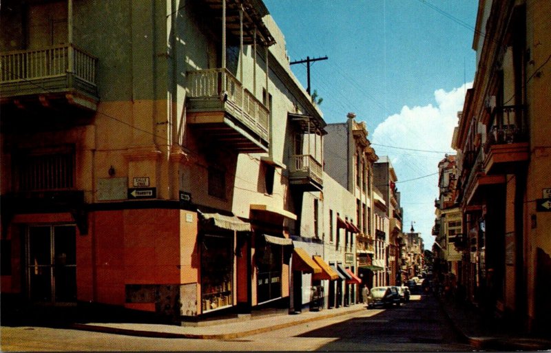 Puerto Rico San Juan Fortaleza Street