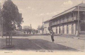 Senegal Dakar Une Rue Street Scene