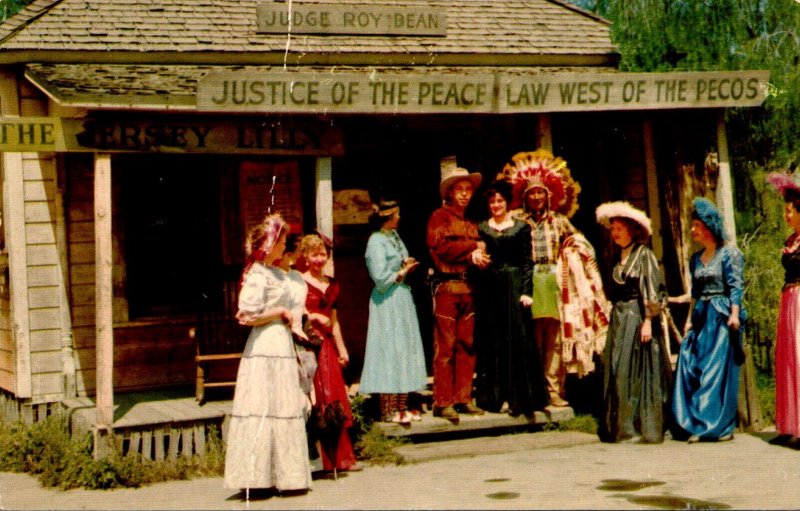 California Knott's Berry Farm Ghost Town Wedding Party At Office Of Judg...