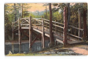 Plymouth Massachusetts MA Postcard 1907-1915 Morton Park