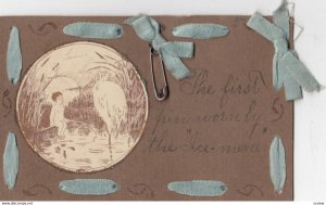 Hand made Birth announcement, 1900-10s