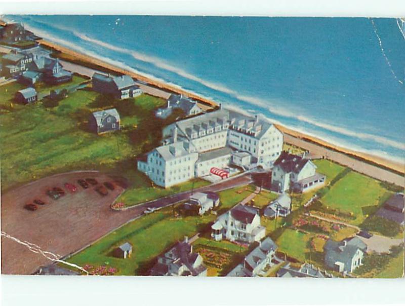 Cliff Hotel and Cottages North Scituate Beach Massachusetts  Postcard # 8888